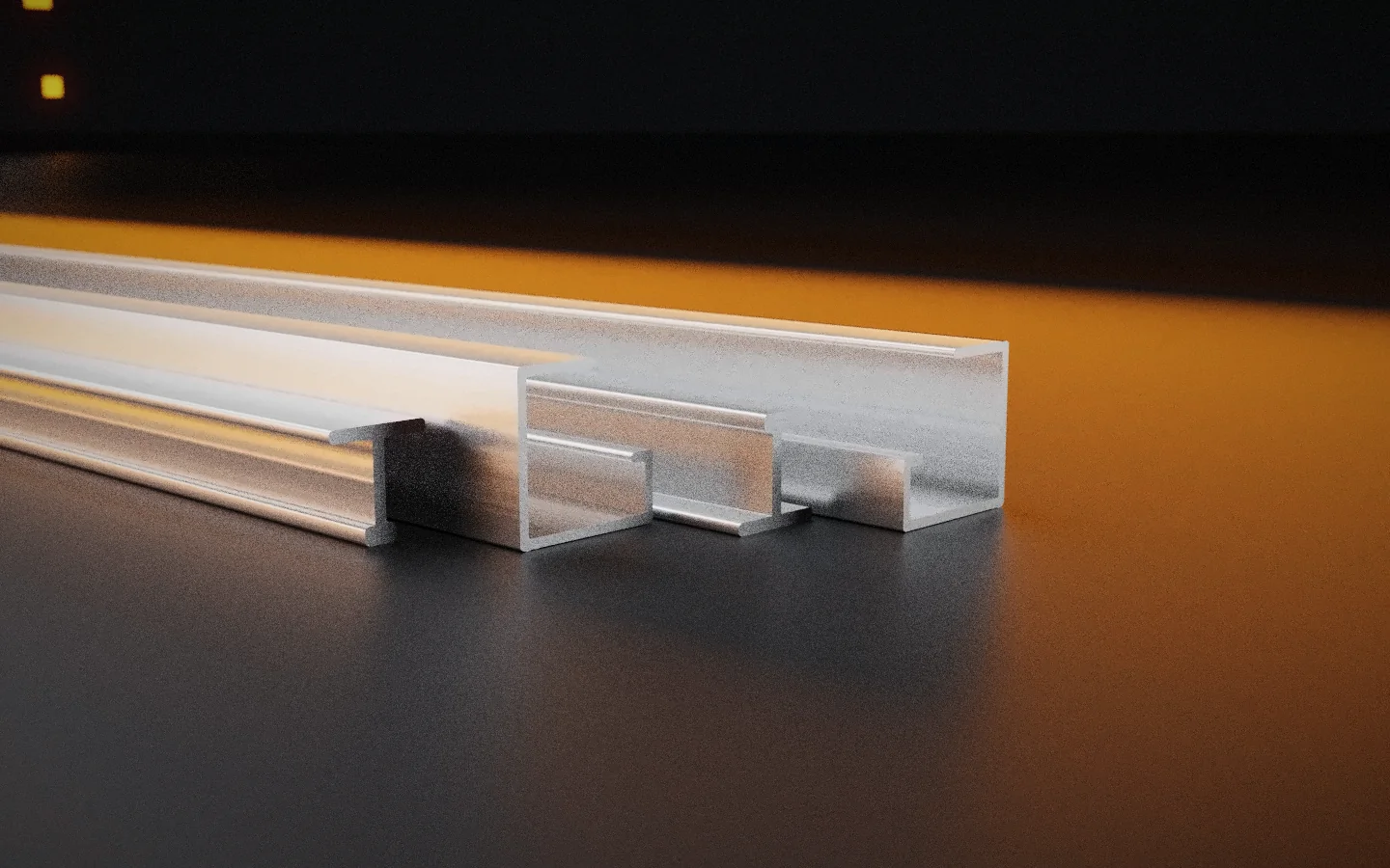 Tee & G Section aluminium sections