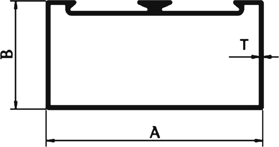 Cross-section drawing of the Single Partition section